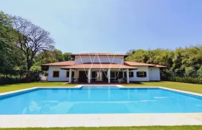 Casa em condomínio fechado com 3 quartos à venda na alameda das jaqueiras, 819, sítios de recreio gramado, campinas, 849 m2 por r$ 7.300.000