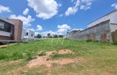 Terreno em condomínio fechado à venda na avenida isaura roque quércia, km 5, loteamento residencial pedra alta (sousas), campinas por r$ 1.300.000