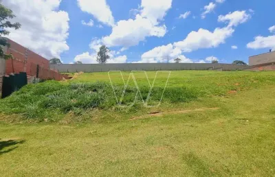 Terreno em condomínio fechado à venda na avenida isaura roque quércia, km 5, loteamento residencial pedra alta (sousas), campinas por r$ 950.000