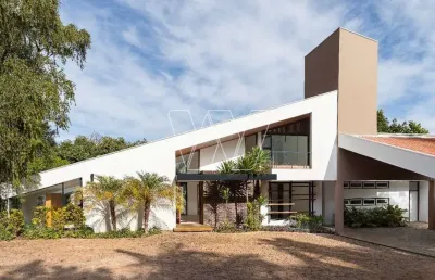 Casa em condomínio fechado com 4 quartos para alugar na alameda das jaqueiras, 819, sítios de recreio gramado, campinas, 950 m2 por r$ 35.000