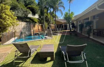 Casa em condomínio fechado com 4 quartos à venda na avenida professora dea ehrhardt carvalho, 1900, sítios de recreio gramado, campinas, 540 m2 por r$ 4.500.000