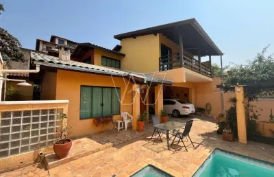 Casa em condomínio fechado com 4 quartos à venda na rua san conrado, s/n, loteamento caminhos de san conrado (sousas), campinas, 177 m2 por r$ 1.300.000