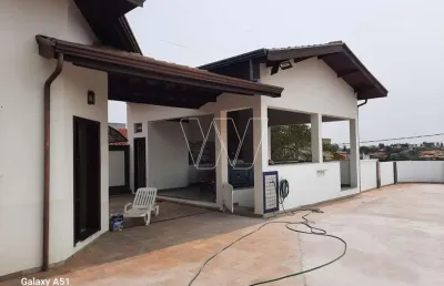Casa em condomínio fechado com 3 quartos para alugar na rua san conrado, s/n, loteamento caminhos de san conrado (sousas), campinas, 330 m2 por r$ 6.500