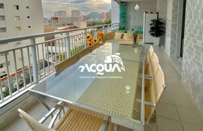 Apartamento com 3 quartos à venda no Jardim Astúrias, Guarujá 