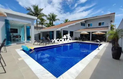 Casa em condomínio fechado com 5 quartos à venda no Jardim Acapulco, Guarujá 