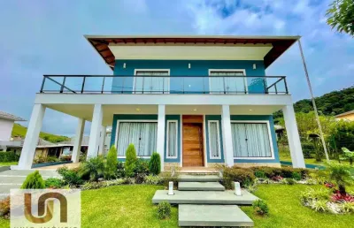Casa com 4 dormitórios à venda, 390 m² por r$ 1.700.000,00 - vargem grande - teresópolis/rj