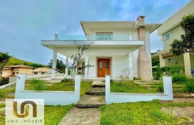 Casa com 6 dormitórios à venda, 267 m² por r$ 965.000,00 - vargem grande - teresópolis/rj