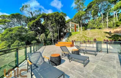 Casa com 5 dormitórios à venda, 468 m² por r$ 3.300.000,00 - comary - teresópolis/rj