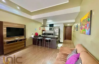 Apartamento com 1 dormitório à venda, 41 m² por r$ 390.000,00 - alto - teresópolis/rj