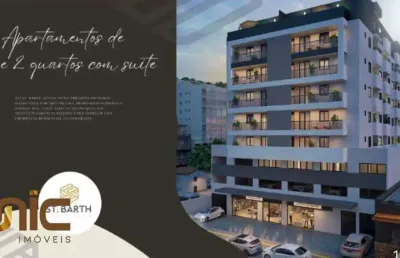Lançamento no centro da cidade, apartamentos de 1 e 2 quartos