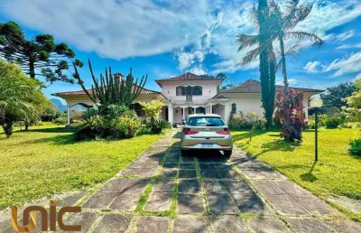 Casa com 4 dormitórios à venda, 500 m² por r$ 3.200.000,00 - bom retiro - teresópolis/rj