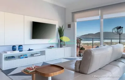Apartamento com vista panorâmica e acesso privativo à praia -  condomínio island home & resort, mor