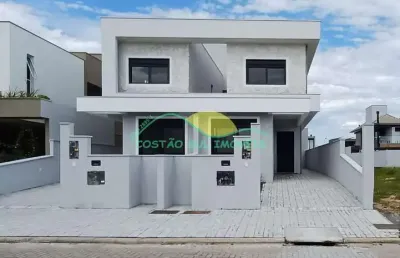 Casa geminada 3 suítes, 1 delas no térreo, 162m² de área privativa em terreno de 180m² no jardim ca