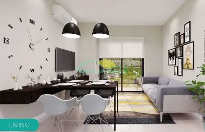 Apartamento garden 2 dormitórios, financiável, à venda, em  são sebastião, palhoça, santa catarina