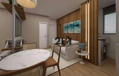 Apartamento com 2 dormitórios à venda, 37 m² por r$ 315.000,00 - parada inglesa - são paulo/sp