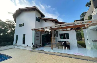 Casa com 4 dormitórios à venda, 300 m² por r$ 2.800.000,00 - serra da cantareira - mairiporã/sp
