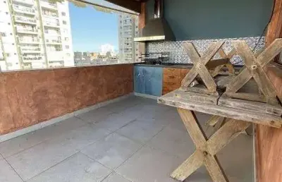 Cobertura com 3 dormitórios à venda, 191 m² por r$ 750.000,00 - tombo - guarujá/sp