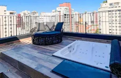 Cobertura com 2 dormitórios à venda, 129 m² por r$ 1.860.000,00 - perdizes - são paulo/sp