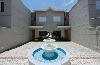 Sobrado no pé da serra da cantereira em condomsobrado em condomínio fechado no pé da serra à venda, 50 m² por r$ 399.000 - tremembé - são paulo/sp