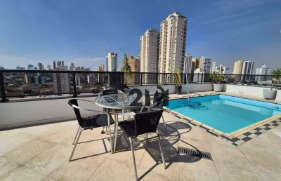 Cobertura com 3 dormitórios à venda, 282 m² por r$ 1.680.000,00 - água fria - são paulo/sp