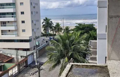 Apto de 2 dorm c/ suíte, vista mar,  73,75 m² de área útil, 70 metros da praia. bairro: maracanã.