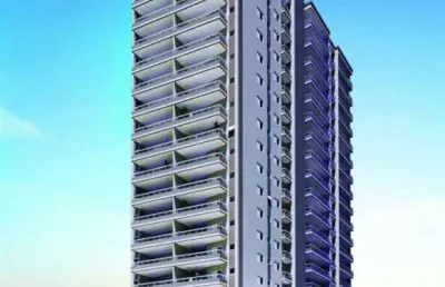 Apto de 2 dorm, sendo 2 suítes, sacada gourmet, 80 m² de área útil. bairro: guilhermina.