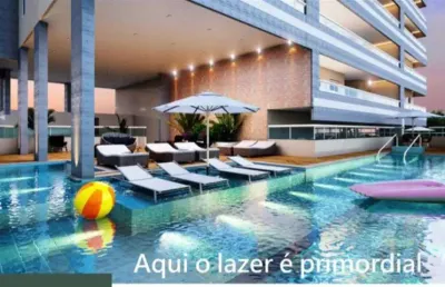 Apto de 2 dorm, sendo 1 suíte, sacada gourmet, 79 m² de área útil. bairro: canto do forte.