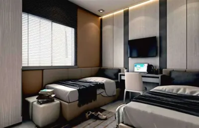 Apto de 2 dorm c/ suíte, vista mar, 2 vagas, 79,51 m² de área útil. bairro: jardim real.