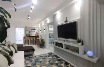 Apto de 2  dorm sendo 1 suite, c/ sacada gourmet, 74,50 m? de area util. bairro: boqueirao.