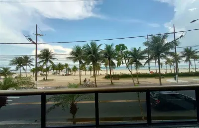 Apto de 4 dorm c/ 3 suítes, sacada gourmet, 209 m² de área útil, prédio frente mar. bairro: tupi.