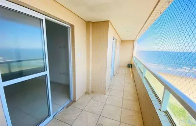 Apto de 2 dorm c/ suíte, vista mar, 76,00 m² de área útil. bairro: caiçara.
