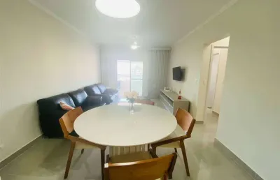 Apto 2 dorm, sendo 1 suite, sacada gourmet, vista mar, 1 vaga, 84 m² de area util.bairro: tupi.