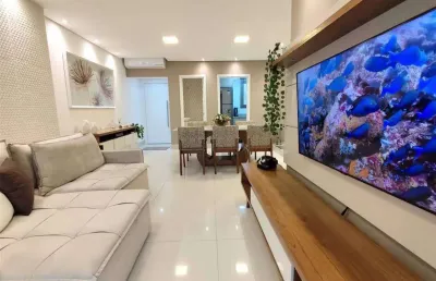 Apto de 2 dorm c/ 2 suites, porteira fechada, 2 vagas, 99 m² de área útil. bairro: canto do forte.