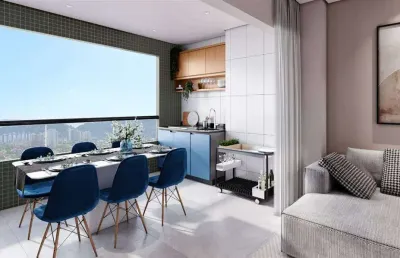 Apto de 3 dorm c/ 3 suítes, 2 vagas, 129 m² de área útil. bairro: canto do forte.