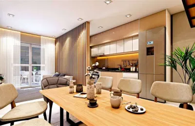 Apto de 2 dorm c/ 1 suíte, sacada gourmet, 67,09 m² de área útil. bairro: guilhermina.