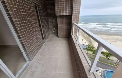Apto de 1 dorm c/ suíte, vista mar, 53,63 m² de área útil. bairro: jardim real.