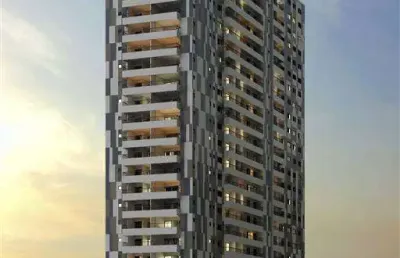 Apto de 2 dorm c/ suíte, 2 vagas, 1quadra da praia, 70 m² de área útil. bairro: avaiação.
