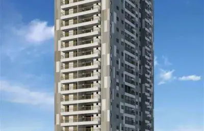 Apto de 3 dorm sendo 3 suítes, 2 vagas, 105,96 m² de área útil. bairro: canto do forte,