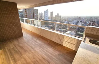 Apto de 2 dorm sendo 2 suítes, ampla sacada, 80 m² de área útil. bairro: tupi.