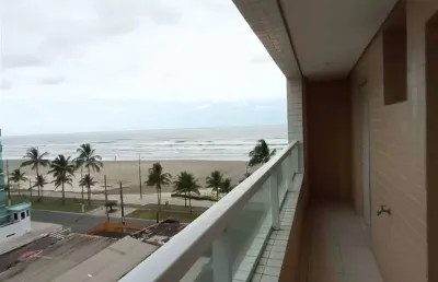 Apto de 2 dorm c/ 1 suíte, vista mar, 82,32 m² de área útil. bairro: jardim real.