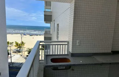 Apto de 2 dorm c/ 1 suíte, vista mar, 70,29 m² de área util. bairro: guilhermina.