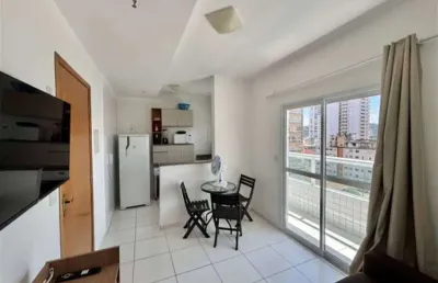 Apto de 1 dorm c/ ampla sacada, 40 m² de área útil. bairro: boqueirão.