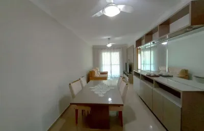 Apto de 2 dorm c/ 1 suíte, mobiliado, sacada gourmet, 90 m² de área útil. bairro: aviação.