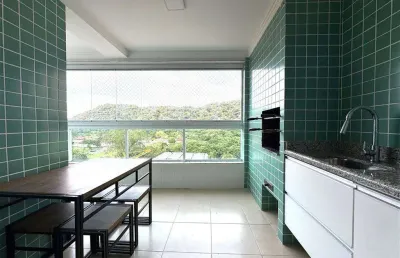 Apto de 3 dorm c/ 2 suítes, 2 vagas privativas, 123 m² de área útil. bairro: canto do forte.