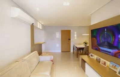 Apto de 3 dorm, c/ 2 suítes, sacada gourmet, 2 vagas, 113 m² de área útil. bairro: boqueirão.
