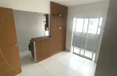 Apto de 1 dorm c/ sacada, 47 m²  de área útil. bairro: canto do forte.