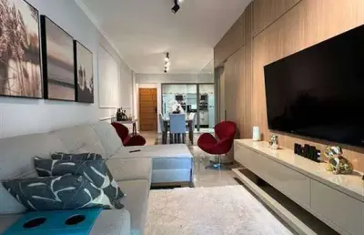 Apto 2 dorms c/ 1 suíte, mobiliado, 88,00 m² de área útil, sacada gourmet. bairro: aviação