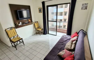 Apto de 1 dorm c/ sacada, 49,00 m² de área útil. bairro: guilhermina.
