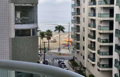Apto de 3 dorm c/ 3 suítes, vista mar, 2 vagas, 142 m² de área útil. bairro: canto do forte.