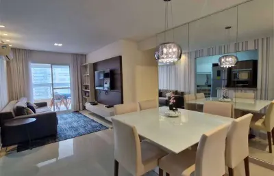 Apto de 3 dorm. sendo 3 suítes, 2 vagas, 120 m² de área útil. bairro: canto do forte.